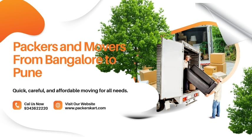 Packers and Movers Bangalore to Pune Charges
