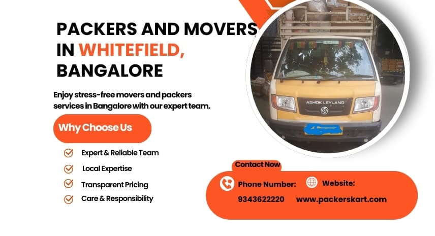 Packers and Movers in Whitefield Bangalore